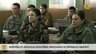 Exercițiu în domeniul securității cibernetice, la Ministerul Apărării