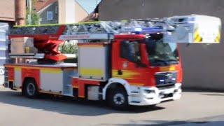 Neue DLK der Berufsfeuerwehr Herten /Einsatzfahrten Ruhrgebiet