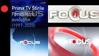 Évolution des génériques de Prima TV Stirile Focus (Prima TV news intro evolution)