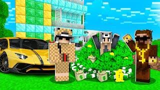 AİLECEK MİLYONER OLDUK  - Minecraft