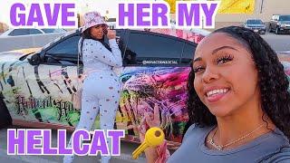 I LET @YasmineLopez DRIVE MY HELLCAT... BIG MISTAKE!