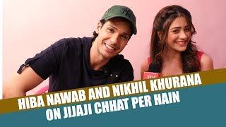 Exclusive: Hiba Nawab and Nikhil Khurana on Jijaji Chhat Per Hain