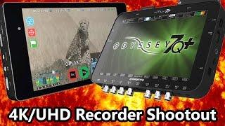 Atomos Shogun vs Odyssey 7Q+: Which is the Best 4k/Ultra HD Recorder?