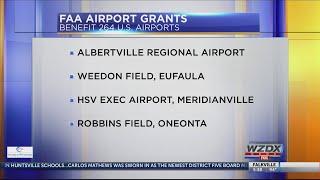 Alabama airports get a share of FAA grants