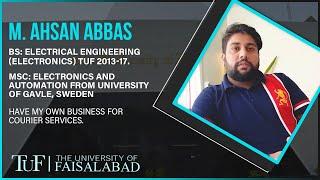 Muhammad Ahsan Abbas TUF batch Electrical Engineering 2013-2017