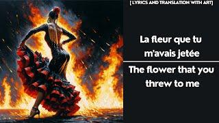 The Flower Song , "La fleur que tu m'avais jetée" (Carmen) - (English Lyrics and Art)