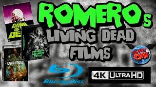 The Romero LIVING DEAD Movies on 4k UHD and Blu Ray! | Planet CHH