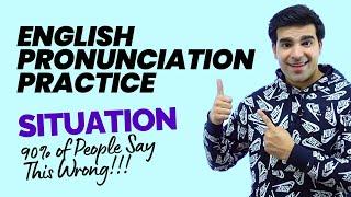 Common English Pronunciation Mistakes - How to pronounce /ch/ sound? #mispronouncedwords #shorts