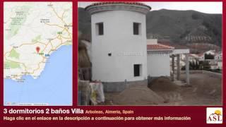 3 dormitorios 2 baños Villa se Vende en Arboleas, Almeria, Spain