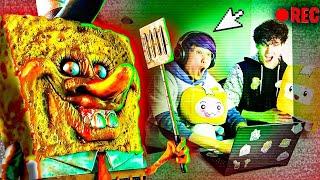 EVIL SpongeBob.EXE HACKED OUR COMPUTER?! (SPONGEBOB.AVI CORRUPTED Our Game!)