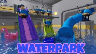 WATERPARK Barry's Prison Run #roblox #waterpark #robloxgames