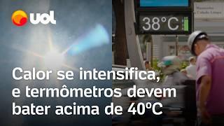 Calor extremo atinge o Brasil com temperaturas acima de 40ºC, tempo seco e sem previsão de chuvas