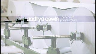 AADITIYA ASWIN PAPER MILLS PVT LTD (Corporate Video)
