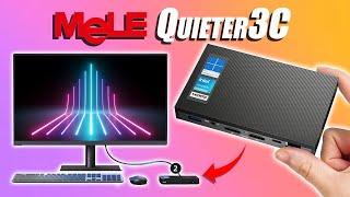 The MELE Quieter3C Is An All New Ultra Tiny 4K Windows 11 PC! First Look