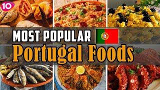 Top 10 Most Popular Food Dishes in Portugal || Traditional Portuguese Foods || Best Portugal Foods