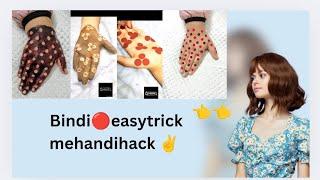 #most easy begginersbindi mehandidesigns for kids#kids easytrick mehandihack#new designhenna#viral