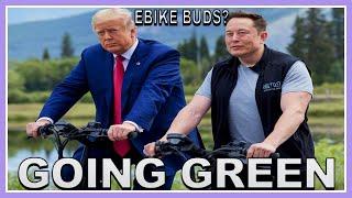 Is President Trump going to go ALL "Green" for Electric Bikes?