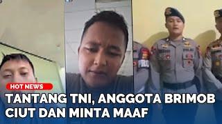 Sangar, Mau Datangi Markas TNI, Briptu Richard Akhirnya Ciut Digertak Balik, MINTA MAAF