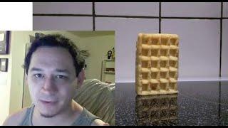 Yandere Dev gets mad that waffle fell over