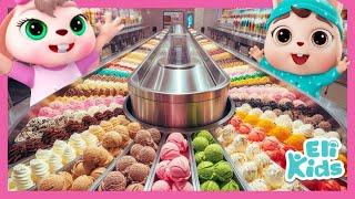 Ice Cream Factory Fun +More | Eli Kids Compilations