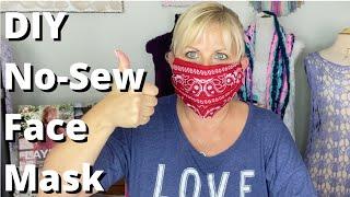 DIY No Sew Face Mask Easy and Quick for Anyone