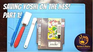 Saving Yoshi on the NES! Part 1!