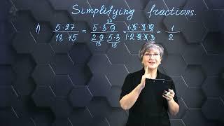 Simplifying fractions. Part 8.