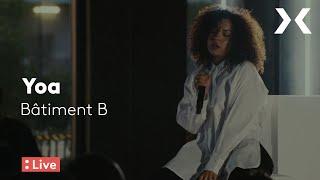 Yoa en live dans Bâtiment B