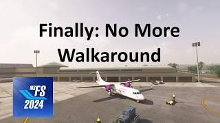 No More Walkaround: Walkaround Manager for MSFS 2024