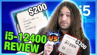 AMD Defeat: Intel i5-12400 CPU Review & Benchmarks vs. Ryzen