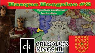 Crusader Kings 3 - Navarra - The One Eyed King And His GIANT Wife