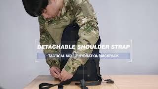 Tactical Molle Hydration Backpack Test