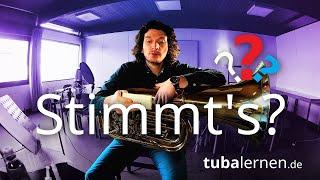 Q&A #8: Wie stimme ich die Tuba richtig? Hauptstimmzug und Ventil-Stimmzüge einstellen.