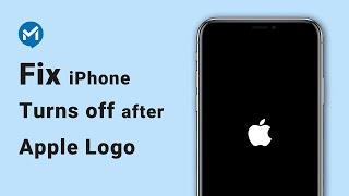 (️iOS 18 Supported) 2024 Fix iPhone Keeps Showing Apple Logo and Turning Off 