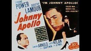 Tyrone Power, Dorothy Lamour & Lloyd Nolan in Henry Hathaway's "Johnny Apollo" (1940)