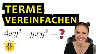 Terme vereinfachen ALLE Regeln – Terme mit Variablen umformen