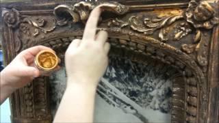 French Gilding Wax- How To Apply It