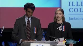 Nationals 2019 - Lincoln-Douglas Debate Final Round