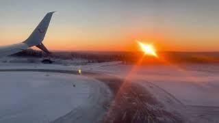 Landing in Rovaniemi - TUI B738 Dec 2021