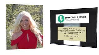 2020 SRU Communication and Media HOF: Honoring  Haley Potter