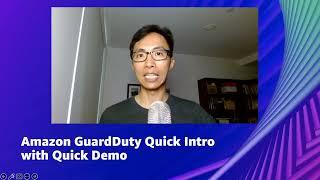 Amazon GuardDuty Overview and Quick Demo - Part 1 - EC2 Threat Detection & Remediation