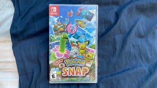 New Pokémon Snap Switch Unboxing