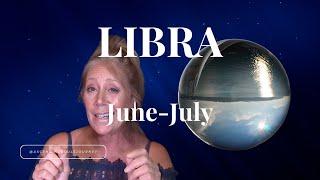 Libra -  Pentacles and Justice! Mid-June -July 2024 Channeled Psychic Tarot