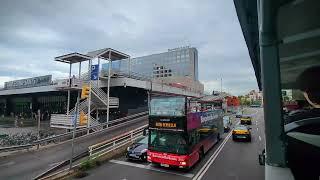 Recorrido COMPLETO BUS TURISTICO Barcelona! Increíble ️ESPAÑA 4K