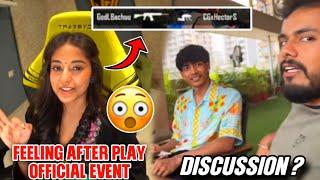 GODL BACHU On Feeling After Play Official Event  Clutchgod & Amar Funny Discussion 