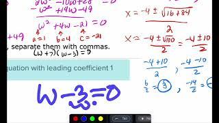 2.5B Quadratics