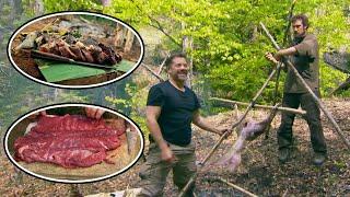 A Chef And A Hunter Team Up For Wilderness Survival, Catching Antelopes And Enjoying A Seafood Feast