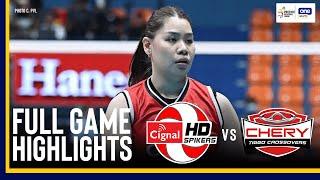 CIGNAL vs. CHERY TIGGO | FULL GAME HIGHLIGHTS | 2024-25 PVL ALL-FILIPINO CONFERENCE | Nov 21, 2024