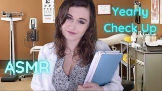 Yearly Health Check Up! #ASMR Medical Role Play