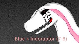 Blue × Indoraptor (7-8)